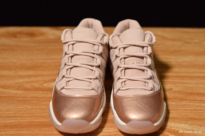 1st Kicks Low Air AH7860-105 Gold Rose Jordan GS 11 0813